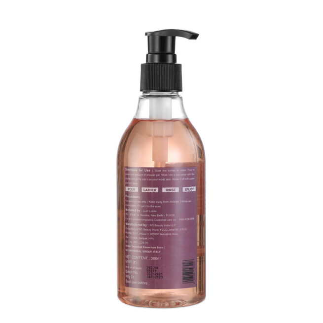 Recode British Rose Shower Gel 300 ml - Paraben & Sulphate Free