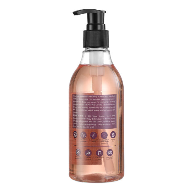 Recode British Rose Shower Gel 300 ml - Paraben & Sulphate Free