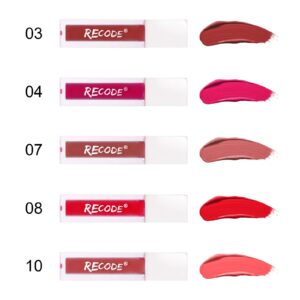 Recode 5 Silky Matte Mini Liquid Lipsticks - 6.25 ml (1.25ml x 5)