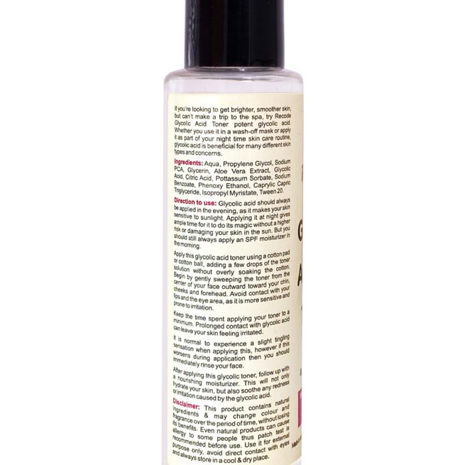 Recode 5% Glycolic Toner -100ml