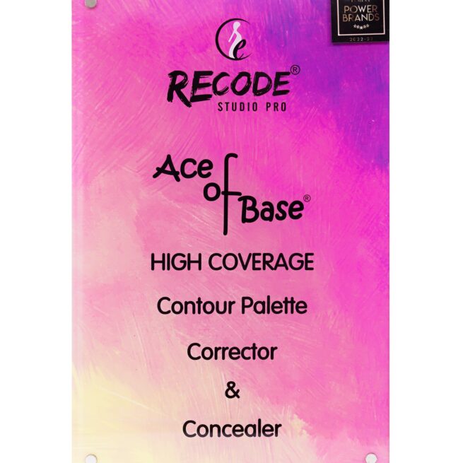 Recode Beauty Concealer, Colour Corrector & Contour Palette - 52 Gms