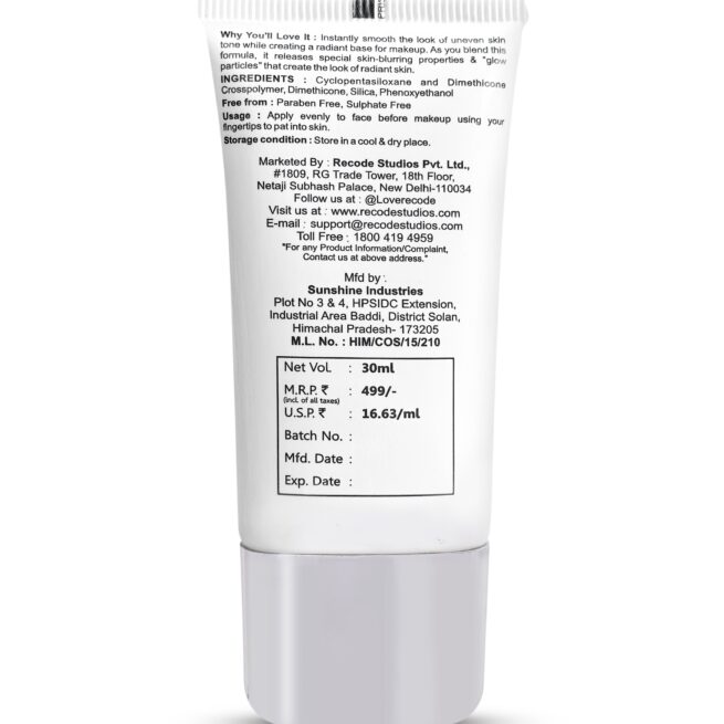 Radiant Face Primer - 30 ML