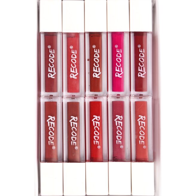 Recode Silky Matte Mini Liquid Lipsticks - 12.50 ml  (1.25ml x 10)