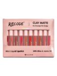 Recode Clay Matte Liquid Lipsticks 2 ML x 10