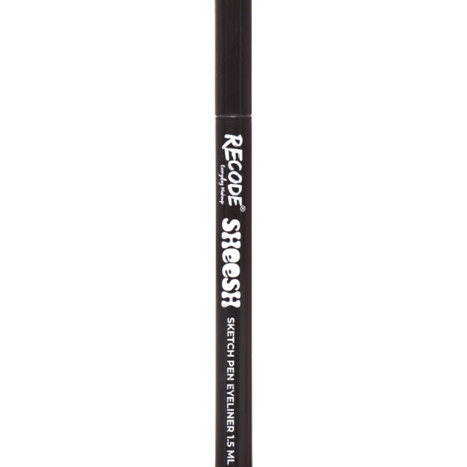 Recode Sheesh Sketch Pen Eyeliner Black-Everyday Makeup-1.5 ML