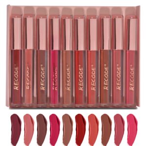 Recode Clay Matte Liquid Lipsticks 2 ML x 10