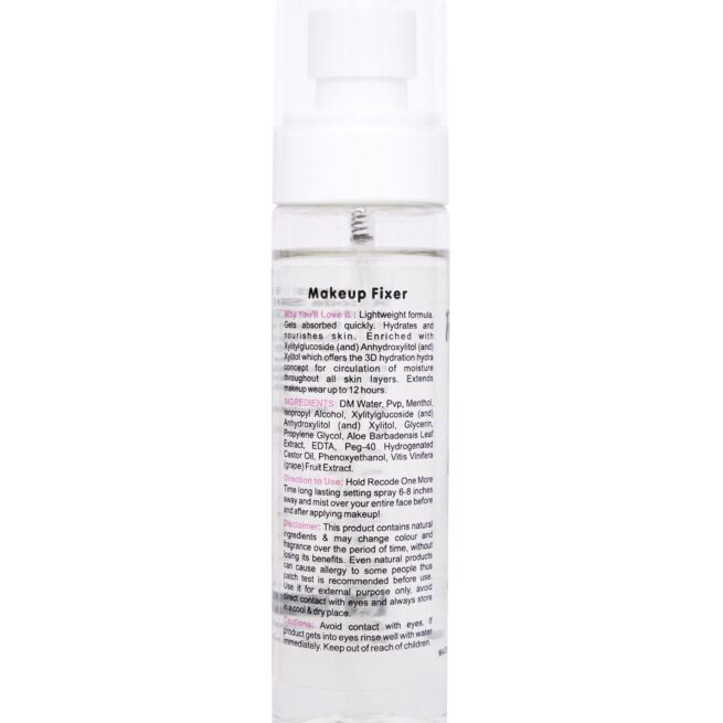 Recode Makeup Fixer- 100 ML- One More Time