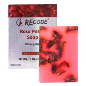 Recode Rose Petals Soap - For Glowing Skin - 100 G