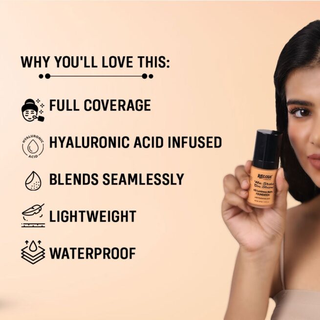 03 HD Luminous Matte Foundation 30 ML 03 Sindhu