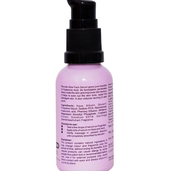Recode Glow Face Serum Ace Of Base -30 ML