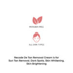 Recode De Tan Removal Cream 50 G - Sun Tan Removal Cream by Recode
