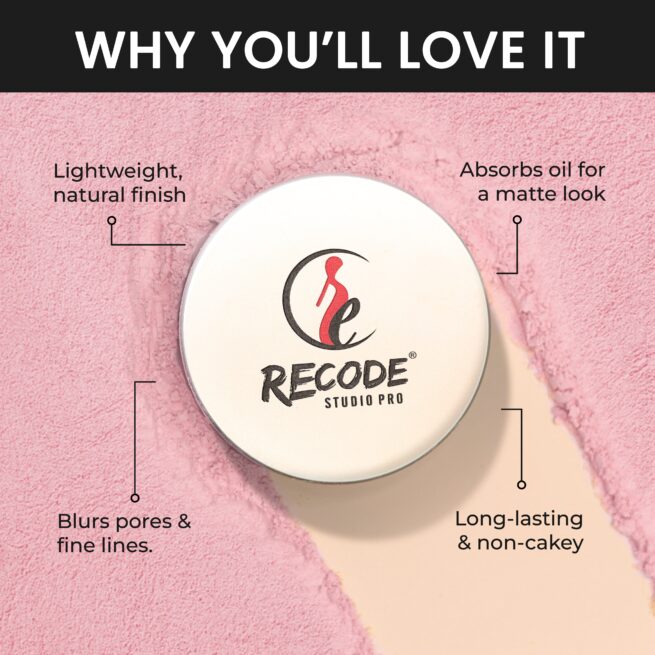 Recode Pink Setting Powder - 12 G