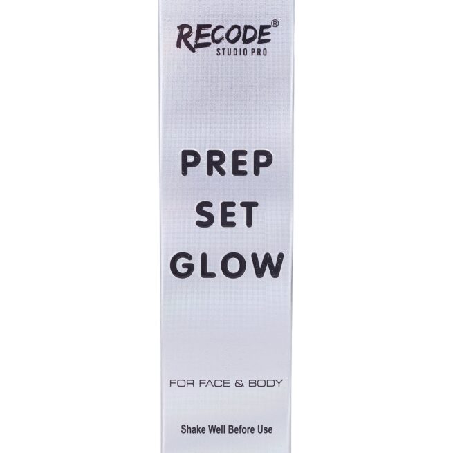 Recode Prep Set Glow-100 ML with Golden Shimmer