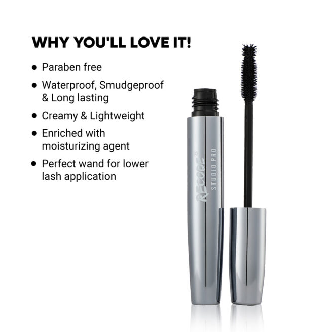 Recode Black Mascara 8 ML