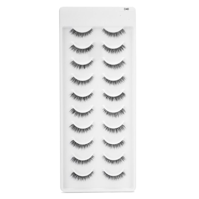Recode RE08/D40 Featherlight Eyelashes-Transparent Band