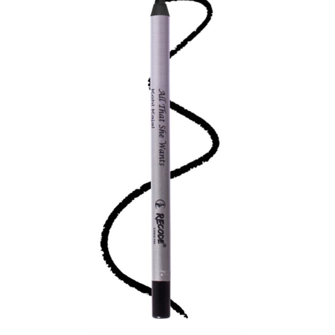 Recode Black Kohl Kajal Pencil (Made in Germany) All That She Wants 1.20 G