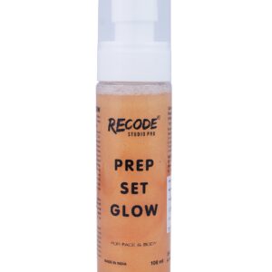 Recode Prep Set Glow-100 ML with Golden Shimmer
