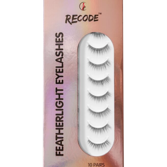 Recode RE08/D40 Featherlight Eyelashes-Transparent Band