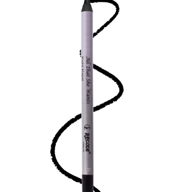 Recode Black Kohl Kajal Pencil (Made in Germany) All That She Wants 1.20 G