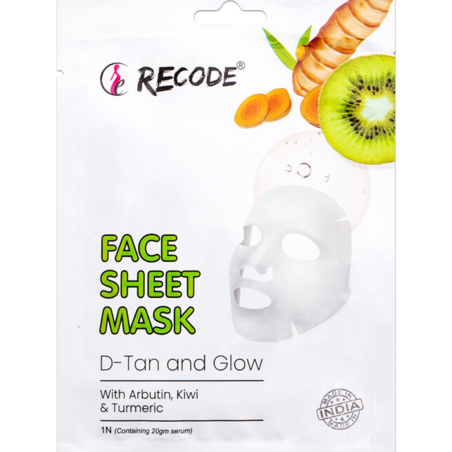 Recode Face Sheet Mask For D Tan