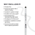 Recode White Kohl Kajal Pencil (Made in Germany) All That She Wants 1.20 G