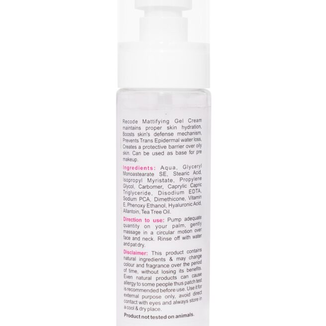Recode Mattifying Gel - 100 ML