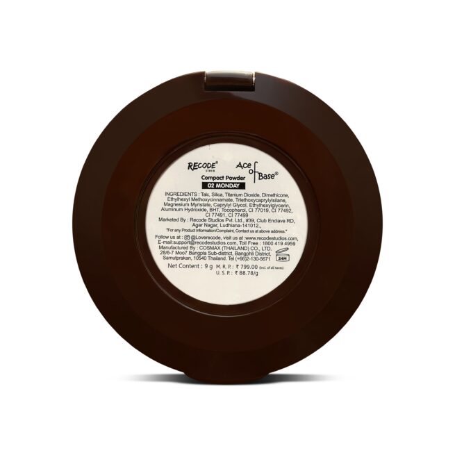 Recode Compact Powder 02 Monday 9 G