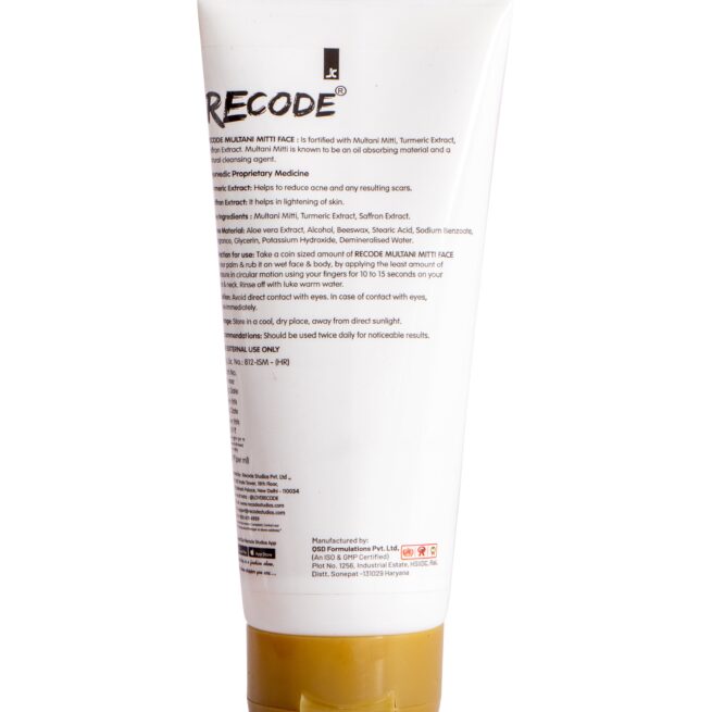 Recode Multani Mitti Facewash-100 ML