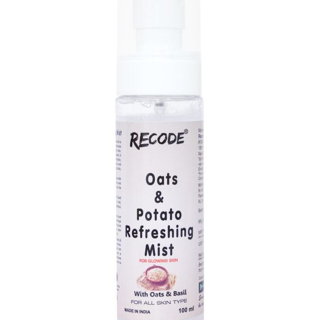 Refreshing Face Mist with Oats & Potato Extract for Oily Skin -100 ML