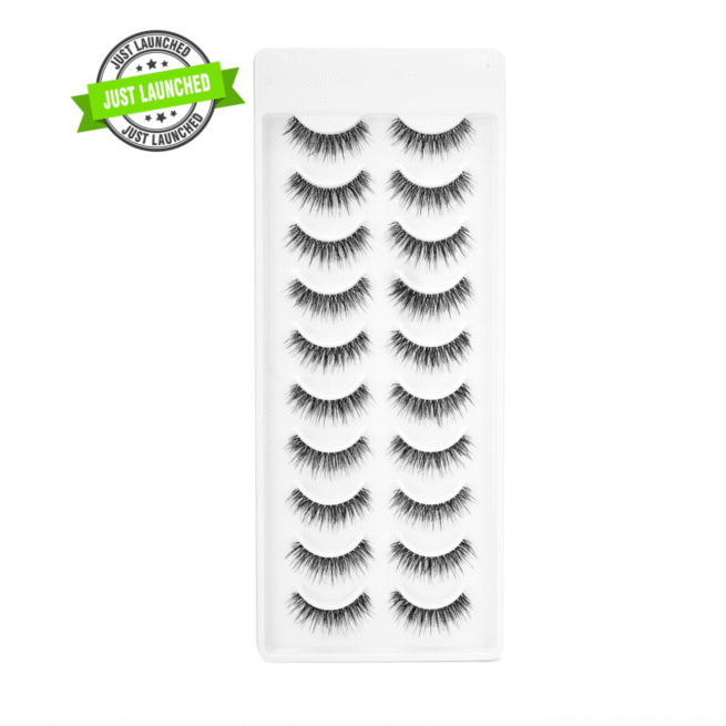 Recode RE01/D09 Featherlight Eyelashes-Transparent Band