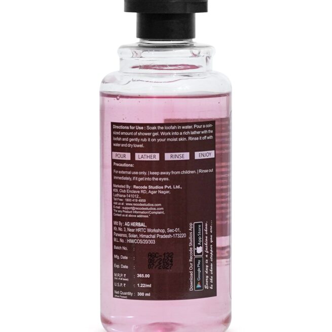 Recode Shower Gel Red Wine - 300 ML