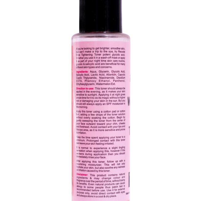 Recode Watermelon Pore Tightening Toner - 100 ML